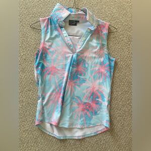 Sunday Swagger women’s golf sleeveless polo size small